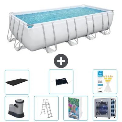 Produktbild von Bestway Power Steel Rechteckig - 549x274x122 cm - 8-teilig  S524