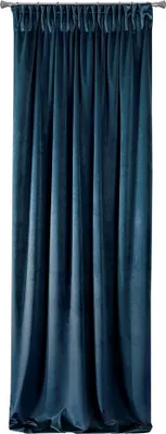 Immagine prodotto di Tenda oscurante 140x270 Villa blu navy pronta su nastro Eurofirany