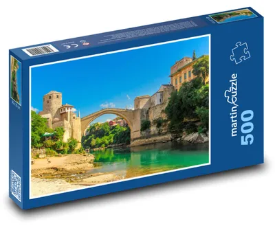 Obrázok produktu pre Puzzle 500 Mostar - Bosna a Hercegovina - martinpuzzle