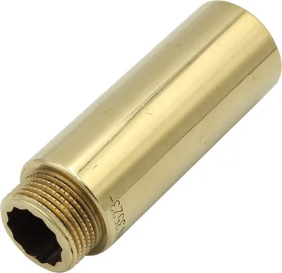 Produktbild von Messing Fitting Hahnverlängerung 3/4 Zoll x 80 mm DN20
