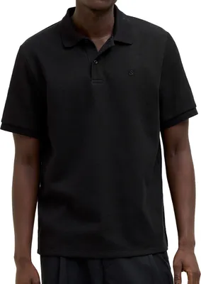 Image de Jack & Jones Austin Polo Tissu léger et extensible, Coupe normale, Avec patte de boutonnage