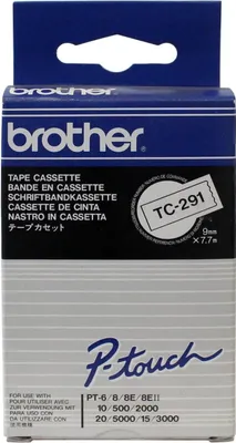Produktbild von brother TC Tape TC 291 Schriftbandkassette Bandbreite: 9 mm