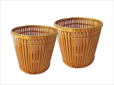 Obrázek produktu pro Bambusový obal na květináč set 2 ks