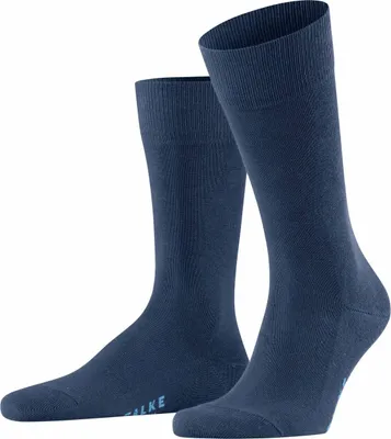 Zdjęcie produktu dla Skarpety męskie FALKE – Family SO, skarpety uniwersalne, jednolite, mieszanka bawełny, niebieskie (royal blue) 47-50