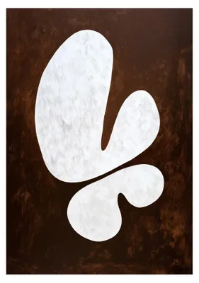 Image de STYLER, tableau sur toile, 70x100 cm, motif abstrait "Root", décoration murale moderne, art, idéal pour le salon, la chambre ou le bureau