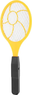 Image de Three layer Electric Fly Mosquito Swatter Bug Zapper Racket Insects Killer (Yellow)