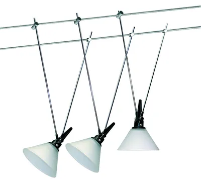 Immagine prodotto di Nice Price Vetro 60 Sistema a cavo 3x20W G4 Cromo/Satinato 230/12V 60VA Metallo/Vetro
