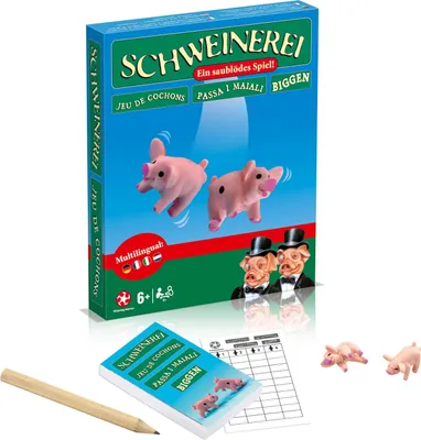 Image de Winning Moves Jeu de dés Cochonnerie