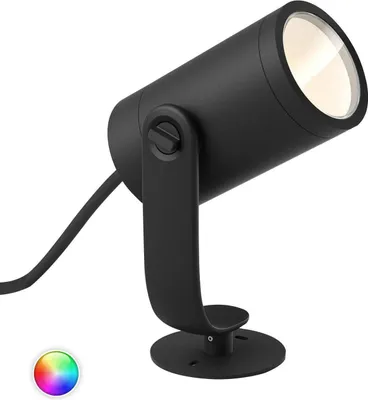 Produktbild von Philips Hue Lily LED 1flg. Spot Erweiterung schw.