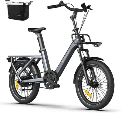Produktbild von ADO E-Bike Air One Ultra, Elektrofahrrad,BAFANG Motor,Riemenantrieb,Dual-Modus-Umschaltung,20 Zoll, 3 Gang,ebike Damen/Herren