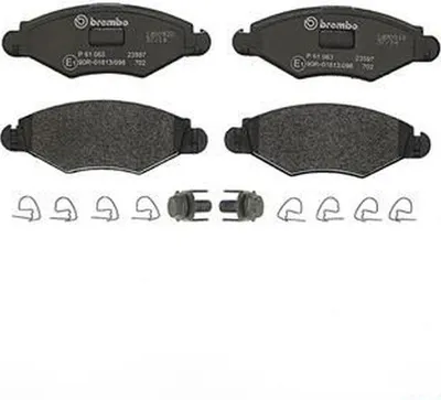 Zdjęcie produktu dla Klocki hamulcowe kpl. BREMBO P 61 063