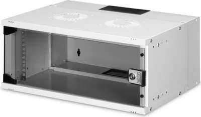Produktbild von DIGITUS 19" Wandgehäuse SOHO PRO (B)540 x (T)400 mm 4HE