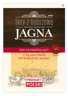 Zdjęcie produktu dla Ser dojrzewający Jagna Goliszew 135 g