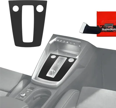 Immagine prodotto di Pellicole protettive Grizz Protector per console centrale - Audi A3 8Y (2020-2024) Nero opaco Antifingerprint