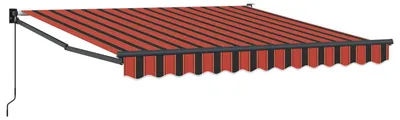 Immagine prodotto di Tenda da Sole Rosso e Nero 350 x 250 x 165 cm Poliestere