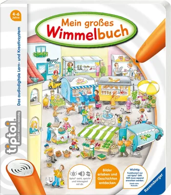 Obrázok produktu pre Ravensburger tiptoi® Book Moja veľká kniha skrytých predmetov
