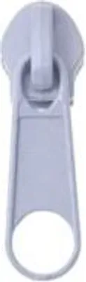 Obrázek produktu pro Jezdec bez aretace pro zip spirálový, nekonečný zip 5mm, šedý / 1 m