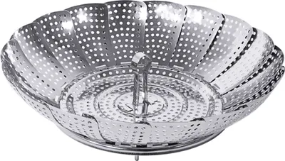 Produktbild von Gemüsedämpf-Einsatz, Dampfeinsatz, Edelstahl 18/10, Ø14-20 cm wählbar : 20 cm Variante: 20 cm