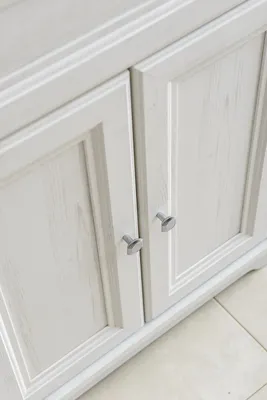Produktbild von Badmöbel Antik Stil Becken Unterschrank Landhaus Badezimmer 60cm Waschbecken