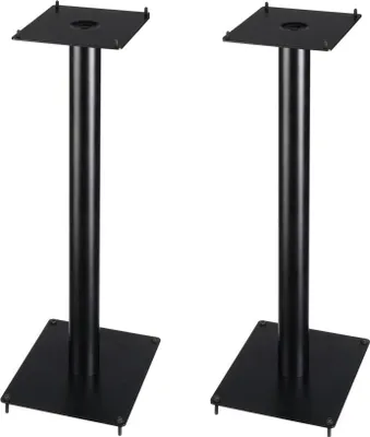 Image de AQ S19/60 - Support de haut-parleur / support de haut-parleur en métal / 60 cm noir