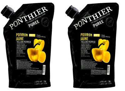 Produktbild von Ponthier PAPRIKA PÜREE GELB Gemüse-Püree 2x 1KG