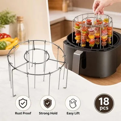 Accessori per friggitrice ad aria, cinghia di sollevamento in acciaio inox per friggitrice ad aria - FryHook