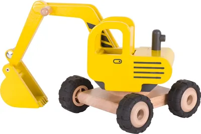 Obrázok produktu pre Goki 55898, Bager, 3 rok / roky, Drevo, Čierna, Drevo, Žltá