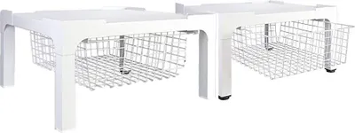 Produktbild von Doppel Untergestell für Waschmaschine und Trockner Sockel Podest Unterbau Erhöhung