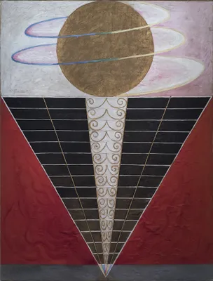 Produktbild von Legendarte - Kunstdruck auf Leinwand - Group X, no. 2 Altarpiece - Hilma af Klint - Wanddeko, Canvas