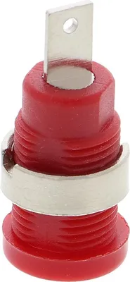 Produktbild von Buchse für Bananenstecker 4mm - verschiedene Farben : Rot Farbe: Rot