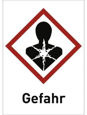 Produktbild von Dreifke® Aufkleber Ernste Gesundheitsgefahr (GHS 08) Gefahr, Folie, 26x37 mm,...
