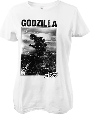 Produktbild von Godzilla Vintage Girly Tee - XX-Large - White