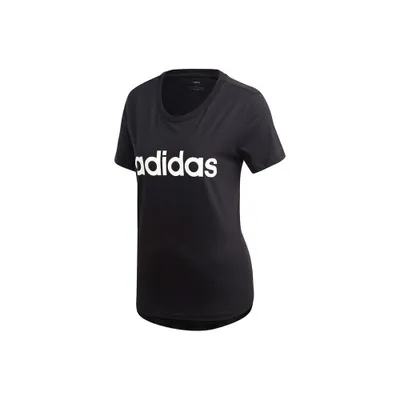Produktbild von Adidas W E Lin Slim T Black/White L