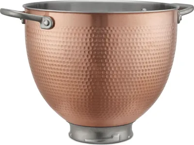 Produktbild von KitchenAid 5KSM5SSBCB, Schüssel, 4,7 l, Kupfer, Edelstahl, Edelstahl, 1 Stück(e)
