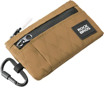Produktbild von ROCKBROS Kleine Geldbörse Kartenetui Schlüsselmappe Mini Tragbares Schlüsseltasche Khaki