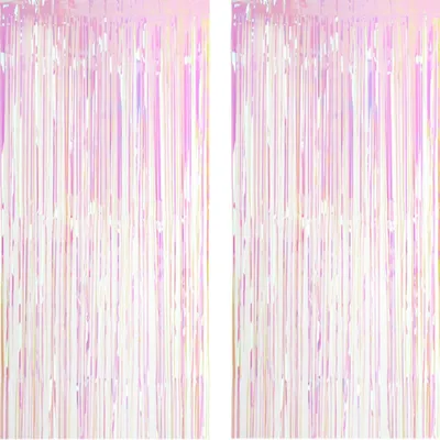 Imagen del producto de Cortina de lámina metálica brillante, película reflectante, 100 x 200 cm, para ventanas y puertas