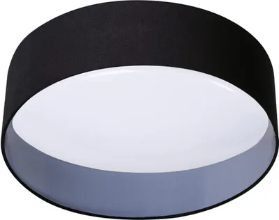 Zdjęcie produktu dla Plafon LED okrągły RIFA czarno-biały 17,5W Neutralna biel 1500lm tworzywo sztuczne wym:11,6x40x40cm IP20 Kanlux