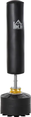 Produktbild von HOMCOM Boxsack Punching-Sack 170 cm Freistehende Erwachsene Boxen Training Anfänger & Profis Schwarz
