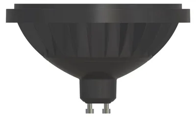 Produktbild von Arcchio LED-Reflektor GU10 ES111, 12W schwarz 3.000K dimmbar