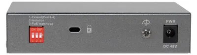 Productafbeelding van Level One GEP-0531 LevelOne GB PoE+Switch 5-Port                    60W   1Gbps