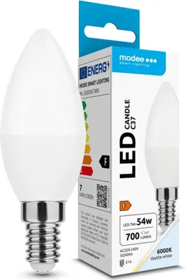 Obrázok produktu pre Modee Lighting LED žiarovka E14 7W 6000K CANDLE (54W)