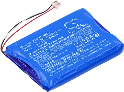 Produktbild von TECHTEK Akku Kompatibel mit [Snom] A190, für [Agfeo] IP Multi-Cell, Multi-Cell Headset Ersetzt AK320A, für GSP042535 01