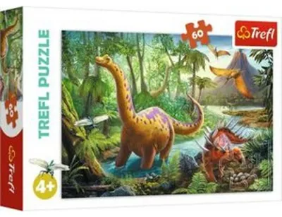 Produktbild von Trefl 5900511173192, 60 Stück(e), Dinosaurier, 4 Jahr(e)