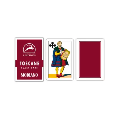 Produktbild von Modiano Kartenspiel Modiano Toscane Scopa Karten