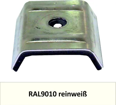 Produktbild von Kalotten für N1000T, Alu RAL9010 reinweiß / Pck a 100 Stück