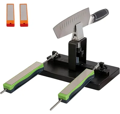 Image de Omgoods - Affûteur de couteaux avec 4 meules en diamant et angle réglable