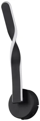 Obrázek produktu pro Reality Leuchten Nástěnné/stropní světlo LED GINKO BH 12x45,50 cm černé