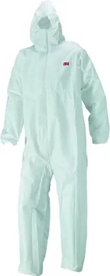 Produktbild von 3M 4510, Weiß, XXL, Erwachsener, Unisex, Reißverschluss, Frontseite