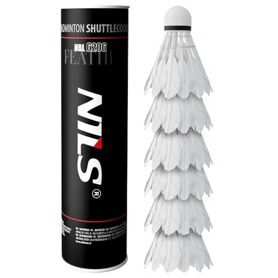 Zdjęcie produktu dla Piłeczki do badmintona NILS NBL6206 6 szt