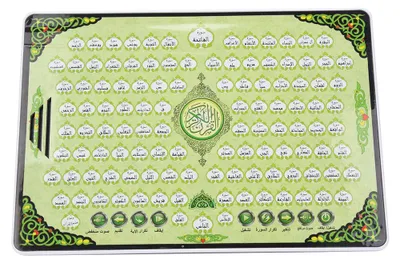 Image de Apprentissage de l'islam, 114 chapitres, Coran, jouets éducatifs pour enfants, cadeaux pour l'Aïd